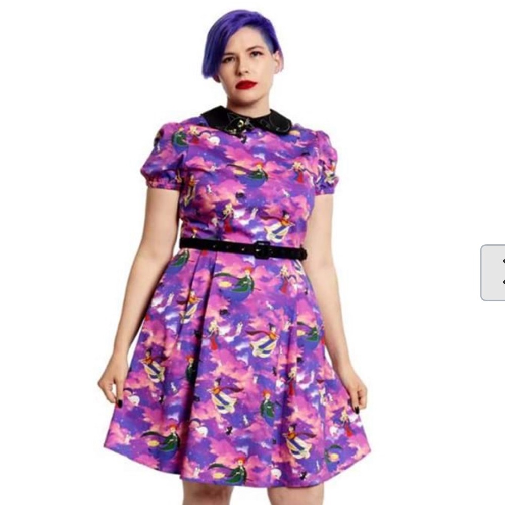 Loungefly Stitch Shoppe Disney Hocus Pocus Sunset Natasha Dress